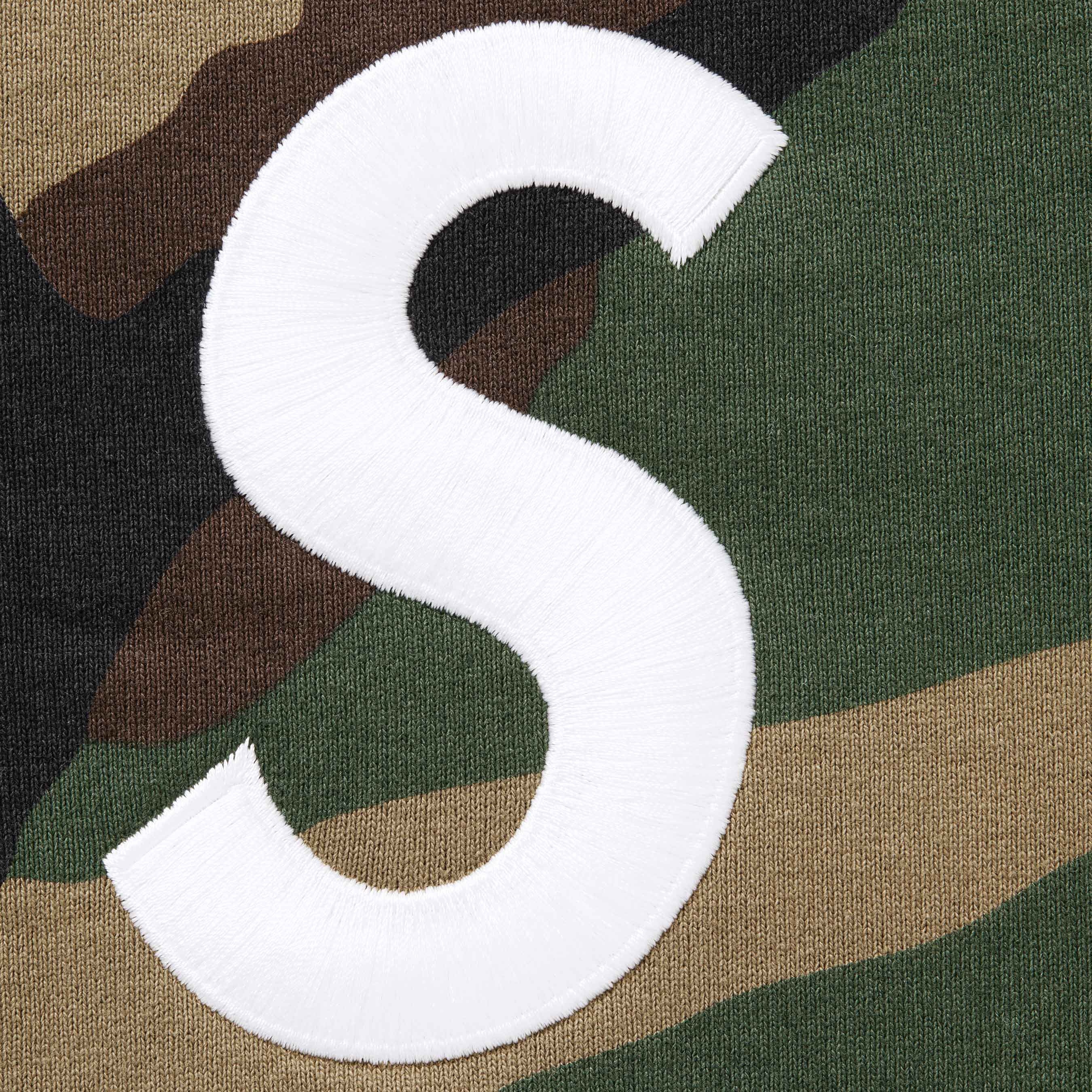 S Logo Zip Up Hooded Sweatshirt view 11